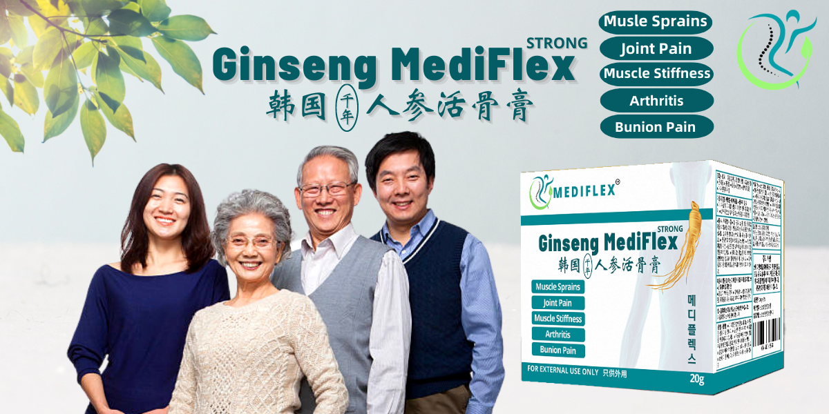 Ginseng Mediflex Website Homepage English